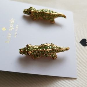 kate spade Jewelry - Kate Spade Swamped Alligator Earrings kate spade Jewelry - Kate Spade Swamped Alligator Earrings